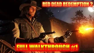 Red Dead Redemption 2 // Live Gameplay // Full Walkthrough part 1