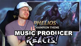 Music Producer Reacts to Aphelios, The Weapon of the Faithful | Champion Theme - League of Legends