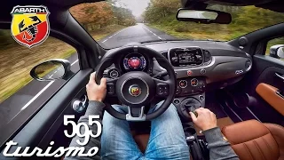 Abarth 595 POV Test Drive Interior & Exhaust Sound