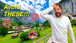 10 Tourist Mistakes to Avoid in Switzerland 🇨🇭 | A Local's Insider Guide!