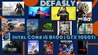 Intel Core i5 8400 | NVIDIA Geforce GTX 1050TI | Test Many games