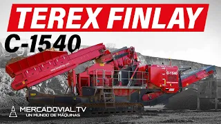 [TEREX FINLAY] CONTACTO Cono de Trituración C-1540 - 250 t/h - Motor CAT C9 350 HP | Mercado Vial TV