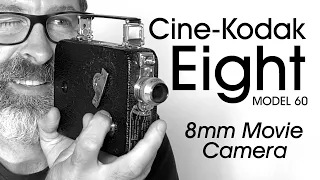 8mm Cine Kodak Eight Model 60 - Overview and Loading