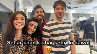 Sehar khan k ghar sehri 😍 | HamzaShykh