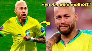 NÃO CHORA NEYMAR, VOCÊ JOGOU MUITO!!! ESSA CENA DO NEYMAR FOI DE PARTIR O CORAÇÃO!!