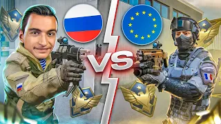 КТО КРУЧЕ? ГРАНДМАСТЕРЫ ЕВРОПЫ против РОССИИ в Warface!