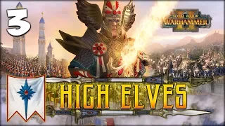 THE WHITE LION RISES! Total War: Warhammer 2 - High Elves Campaign - Tyrion #3