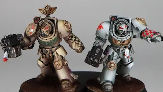 How to Paint DEATHWING TERMINATORS | Old Skool vs New Skool | Dark Angels | Warhammer 40k