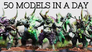 5 tips to batch paint Warhammer 40k