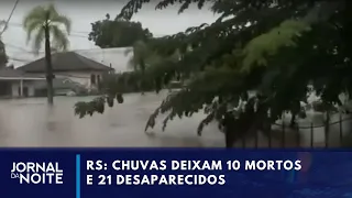 Chuvas no Sul: Governo decreta estado de calamidade pública