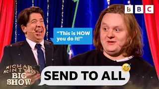 Lewis Capaldi PRANKED by Michael McIntyre toilet selfie text 😂 Michael McIntyre’s Big Show