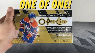 1 of 1 Hit! O-Pee-Chee Hockey 2023-24 Hobby Box Opening!