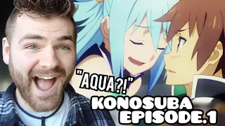 WORST WAY TO DIE?!?! | KONOSUBA | Episode 1 | Season 1 | ANIME REACTION