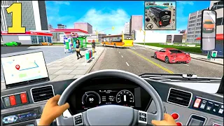 US Bus Simulator: Bus 3D Games By Gamians Lab - Coach Bus Driving - Part 1