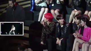 [Mama 2018] BTS, Twice, Seventeen Reaction to Chungha Solo Dance