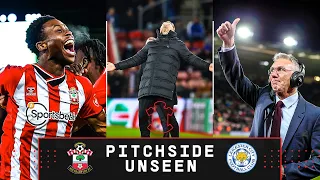 PITCHSIDE UNSEEN: Southampton 2-2 Leicester | Premier League