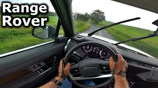 2022 Range Rover P530 | POV test drive in rain