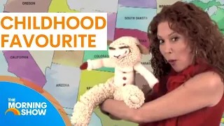 Mallory Lewis and Lamb Chop on TMS