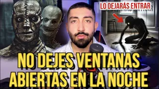 NO DEJES VENTANAS ABIERTAS EN LA NOCHE!  (O esto podría entrar...)