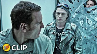 Quicksilver & Magneto Prison Break - "Whiplash" Scene | X-Men Days of Future Past (2014) Movie Clip
