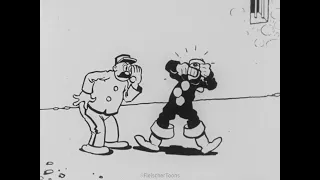 Out of the Inkwell | False Alarm | 1923 | 16mm | 2K | Koko The Clown | Max Fleischer Studios Cartoon