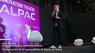 Presentación nueva planta de Egoin en Álava + nuevo libro Pablo Saiz (Woodea)