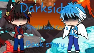 Darkside " Spade and Kai's back story " - Glmv male version ( Gacha Life )