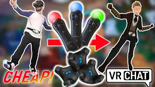 The best quality full body tracking on a budget! | PlayStation move Service to SteamVR Full Tutorial