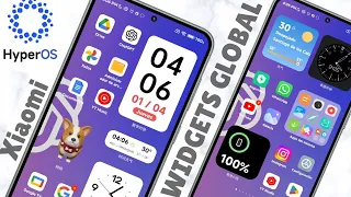 😍AL FIN!! Para tu Xiaomi y Redmi | Obtén y INSTALA los WIDGETS de HyperOS Global✅