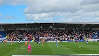 Story Of The Blues Oldham Athletic eventful away day at Chesterfield #oafc #nonleague #limbs #shorts