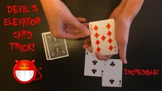 Devil's Elevator Card Trick Performance And Tutorial!