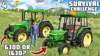 WHICH TRACTOR DID I BUY? | Survival Challenge | Farming Simulator 22 - EP 4