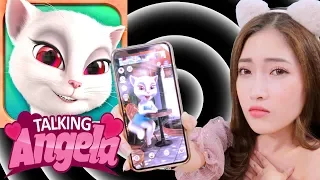 LA LA SCHOOL | Đừng Có Tải Trò Này Về  ! TALKING ANGELA LÚC 3 GIỜ SÁNG