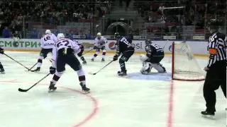 Torpedo @ HC Sochi 02/18/2015 Highlights / ХК Сочи - Торпедо 3:4