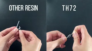 RESIONE TH72 is a little more tough and flexible than the standard resins