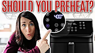 Do you NEED to Preheat Your AIR FRYER? I Tested it Out!