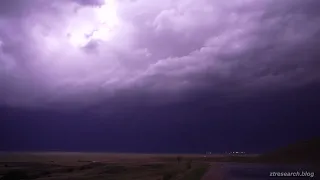 Badlands Lightning (north view) 2024-04-15