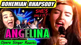 Angelina Jordan - Bohemian Rhapsody - America’s Got Talent (2020) | Opera Singer Reacts