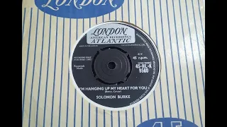 Soulful R&B - SOLOMON BURKE - I'm Hanging Up My Heart For You - LONDON HLK 9560 UK 1961 Atlantic