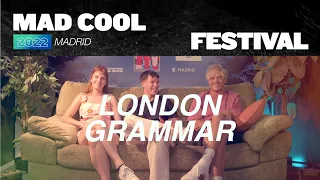 INTERVIEW LONDON GRAMMAR - MAD COOL 2022