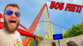 I BLACKED OUT on the MOST INTENSE ROLLER COASTER!! Kings Dominion