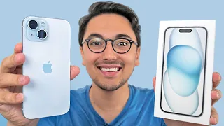 iPhone 15 Bleu : Déballage & prise en main ! (Unboxing)