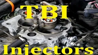 GM TBI Fuel Injector replacement (V6 V8 SBC BBC 4.3L 5.0L 5.7L 7.4L)