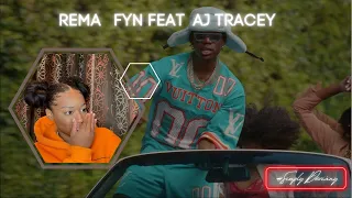 Rema - FYN feat AJ Tracey (REACTION VIDEO🔥) | Was Not Expecting This🇳🇬🇬🇧