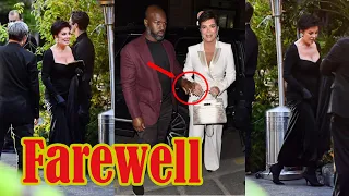 Kris Jenner and her boyfriend Corey Gamble are suspected of breaking up with clear clues