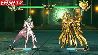 Shun God Cloth vs Shaka Virgo God Cloth (Hardest AI) - Saint Seiya: Soldiers' Soul