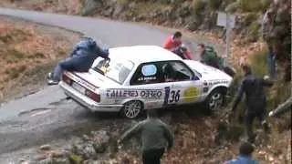 J.M.Obreo-S.Durán BMW 325i Rally Norte de Extremadura 2012 Piornal 1