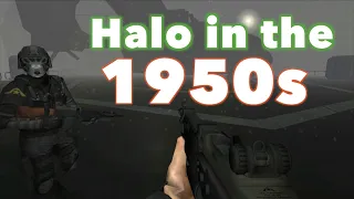 Halo Meets Resistance | 1950s Halo Alternate Universe