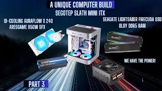 PART 3 LIVE - Unique Computer Build for the Dark or Light Side - Segotep Slath Mini ITX