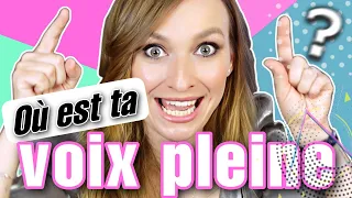 Comment chanter en VOIX PLEINE et PUISSANTE ? L'astuce qui MARCHE